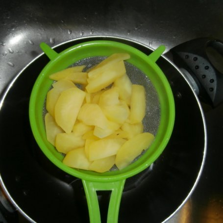 Krok 1 - deser jabłkowo bananowy foto