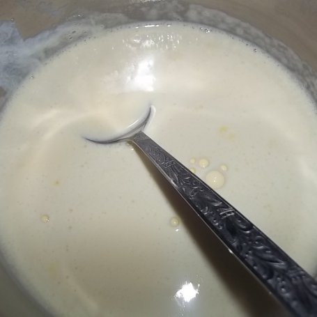 Krok 1 - Deser lodowy z brzoskwiniami foto