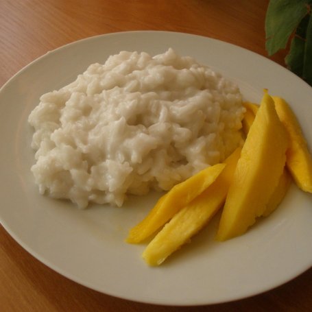 Krok 3 - Deser ryżowy z mango foto