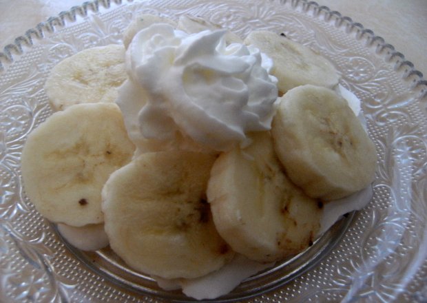 Fotografia przedstawiająca Deser z bananów