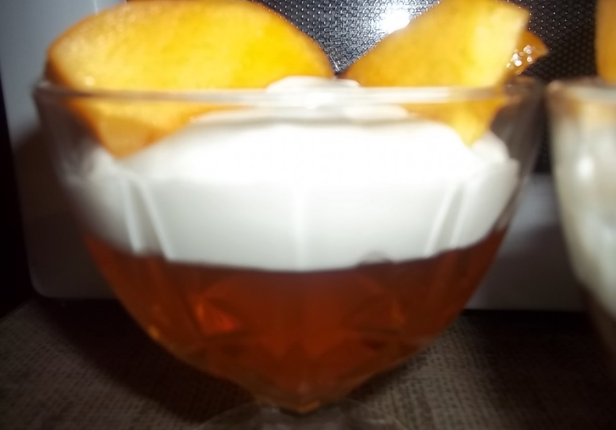 Deser z jogurtem bałkańskim i mascarpone foto