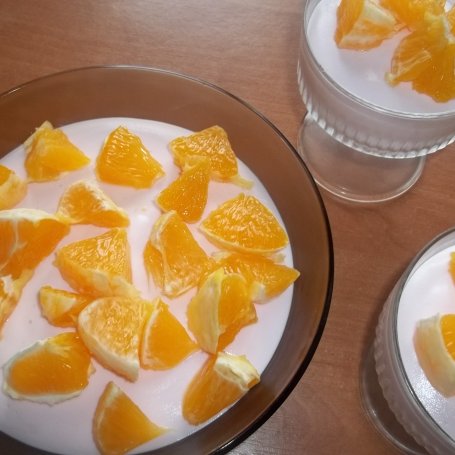 Krok 4 - Desere serowy z pomarańczą foto