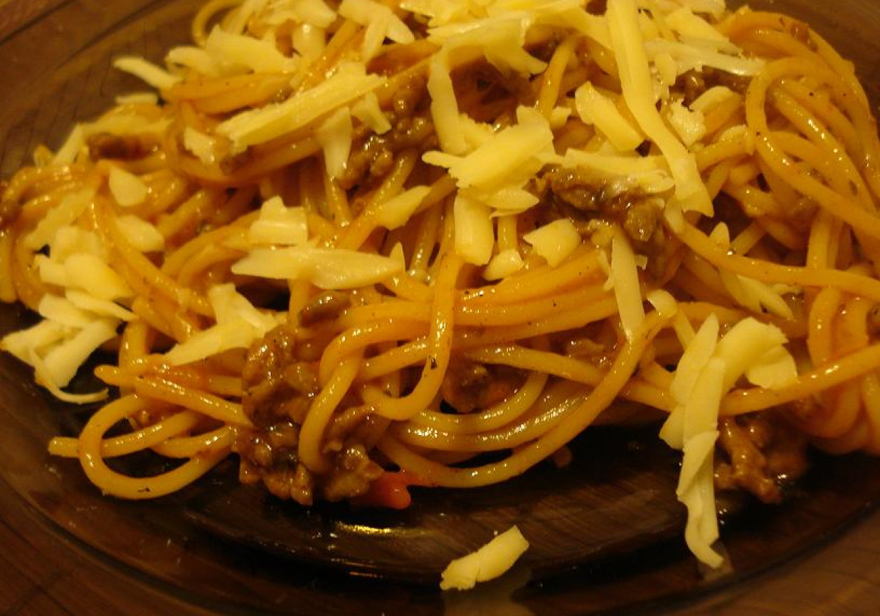 Diabelskie spagetti foto