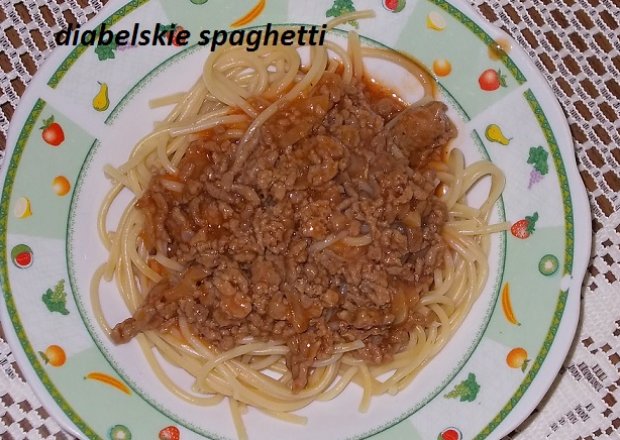 Fotografia przedstawiająca Diabelskie spaghetti
