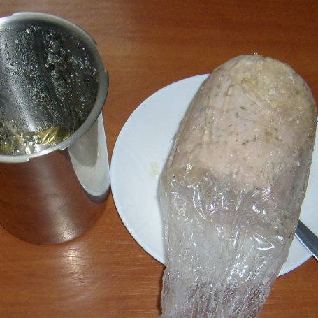 Krok 5 - Dietetyczna szynka z kurczaka z szybkowaru foto