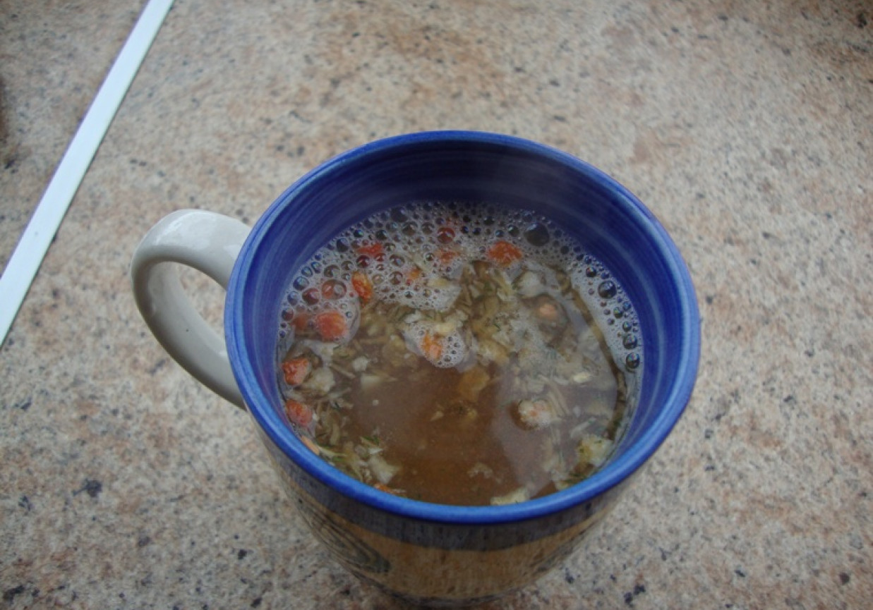 Dietetyczna zupa z kapustą foto