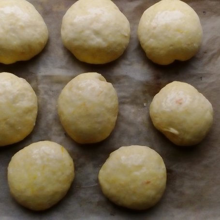 Krok 5 - DIETETYCZNE PĄCZKI Z NADZIENIEM DAKTYLOWYM Z PIEKARNIKA foto