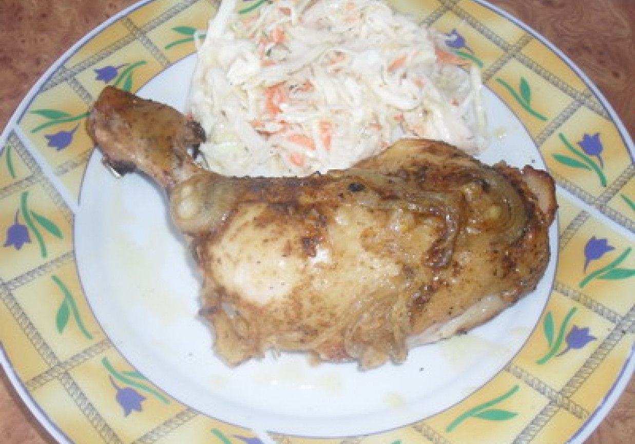 Dietetyczne udko z kurczaka:) foto