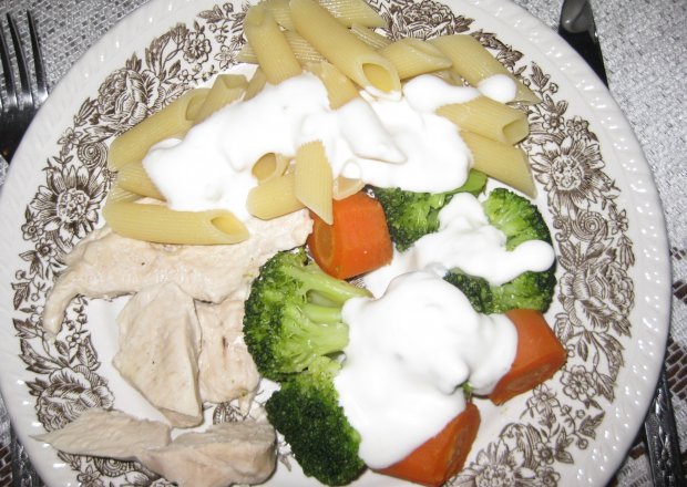 Fotografia przedstawiająca dietetyczny obiad
