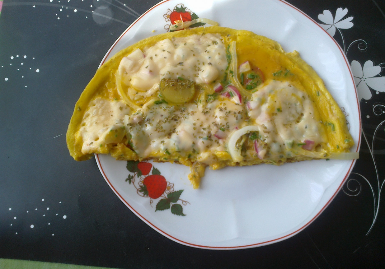 Dietetyczny omlet foto