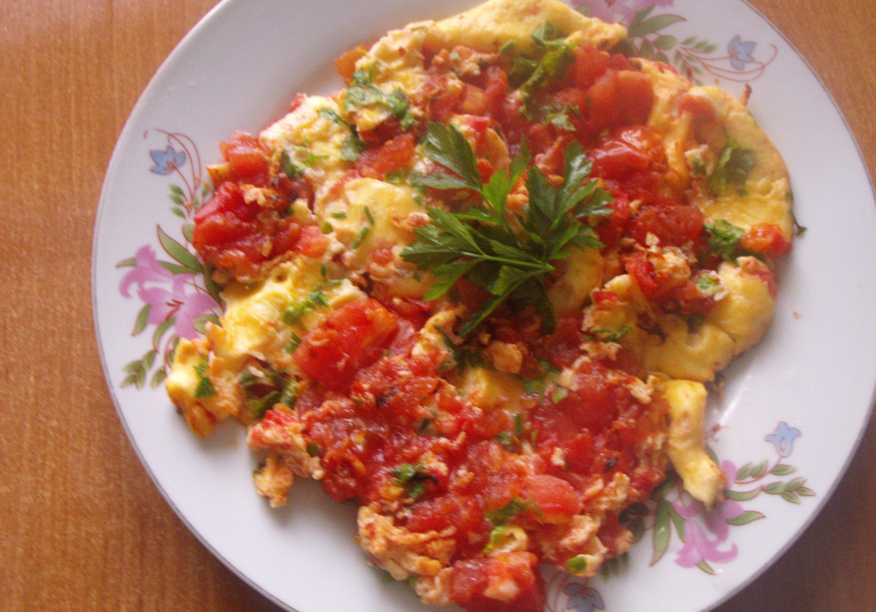 Dietetyczny omlet foto