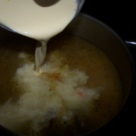 Krok 5 - Dla smakoszy, czyli zupa z gołębim wsadem :) foto