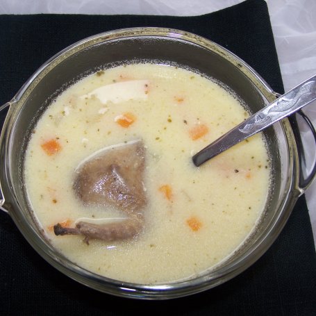 Krok 6 - Dla smakoszy, czyli zupa z gołębim wsadem :) foto