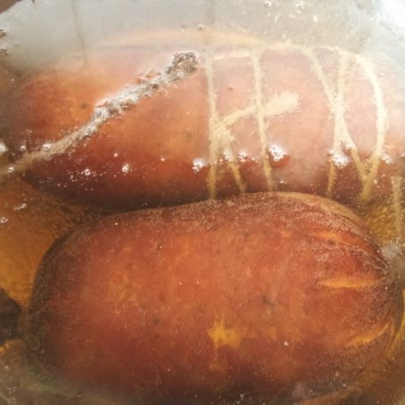 Krok 6 - Domowa kiełbasa szynkowa foto