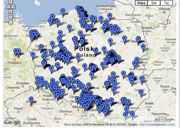 Domowa piekarnia - Zakwasowa Mapa Polski foto