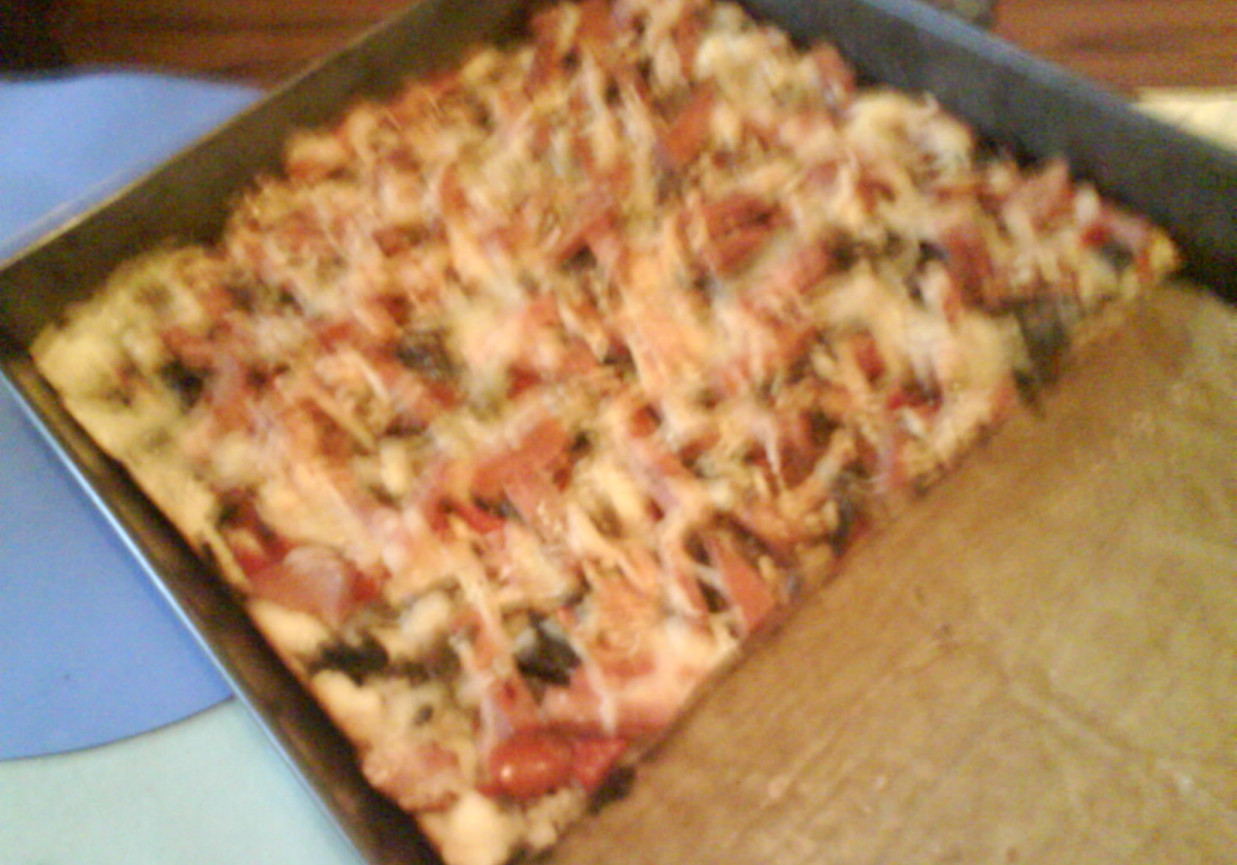 domowa pizza foto