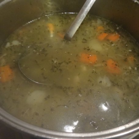 Krok 4 - Domowa zupa ogórkowa foto