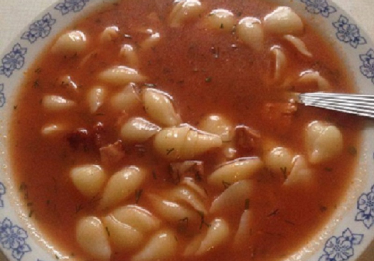 Domowa zupa pomidorowa foto