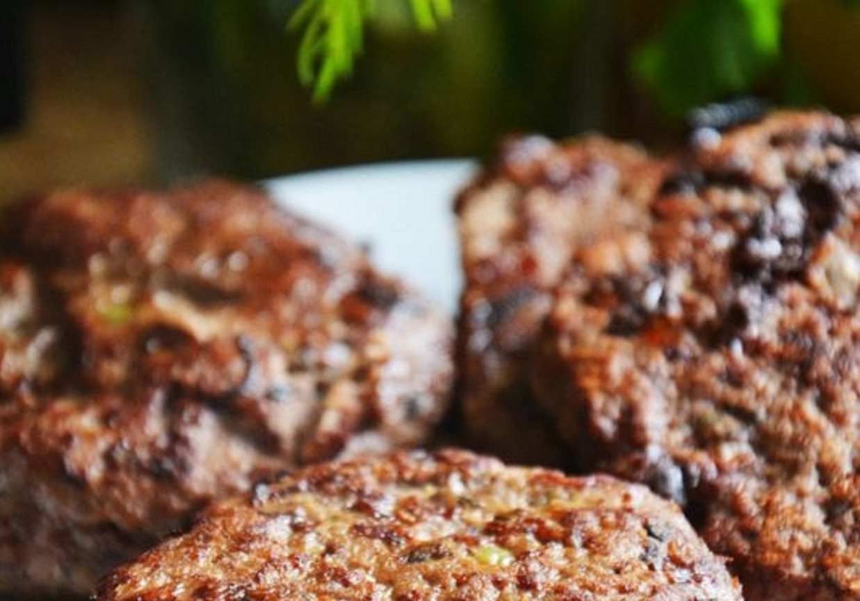 Domowe burgery wołowe foto