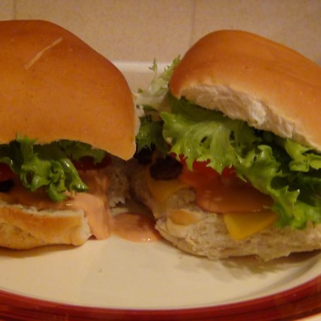 Krok 3 - Domowe cheesburgery foto