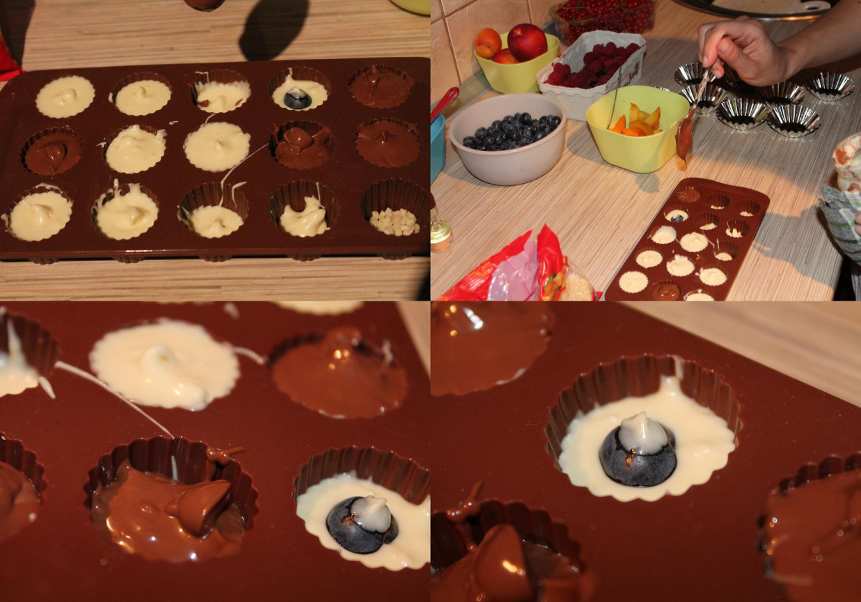 Domowe czekoladki - pralinki foto