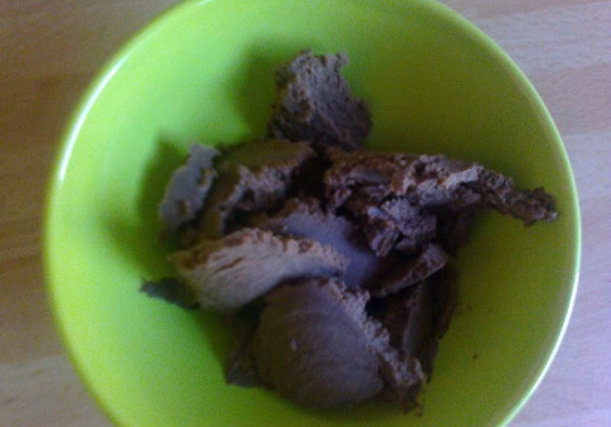 domowe czekoladowe lody foto
