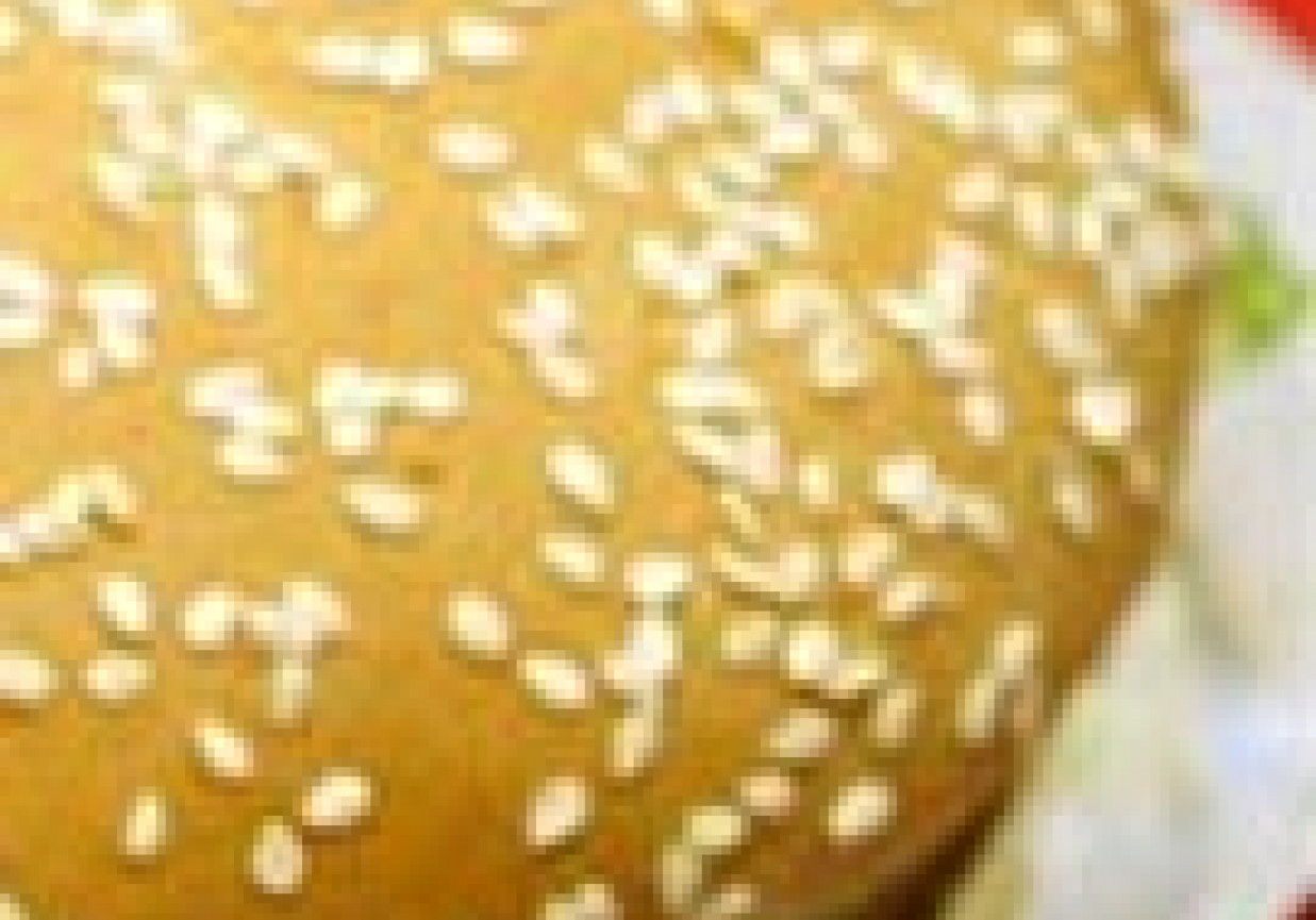 domowe drobiowe dietetyczne hamburgery foto