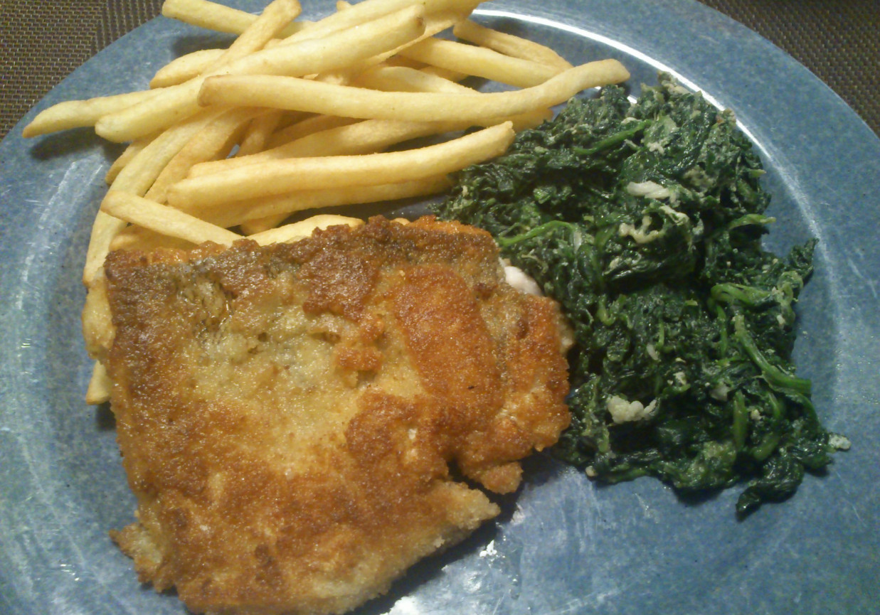 Domowe fish and chips foto