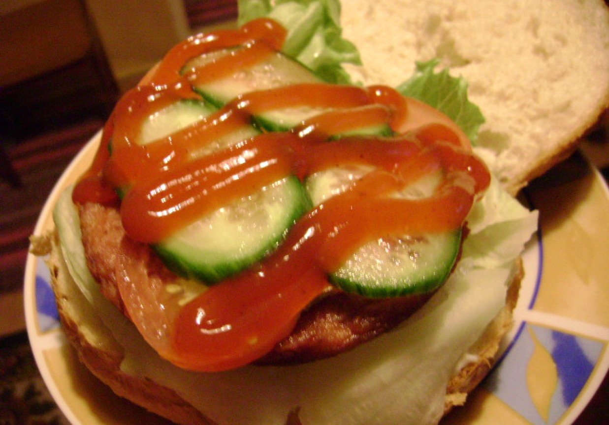 domowe hamburgery foto