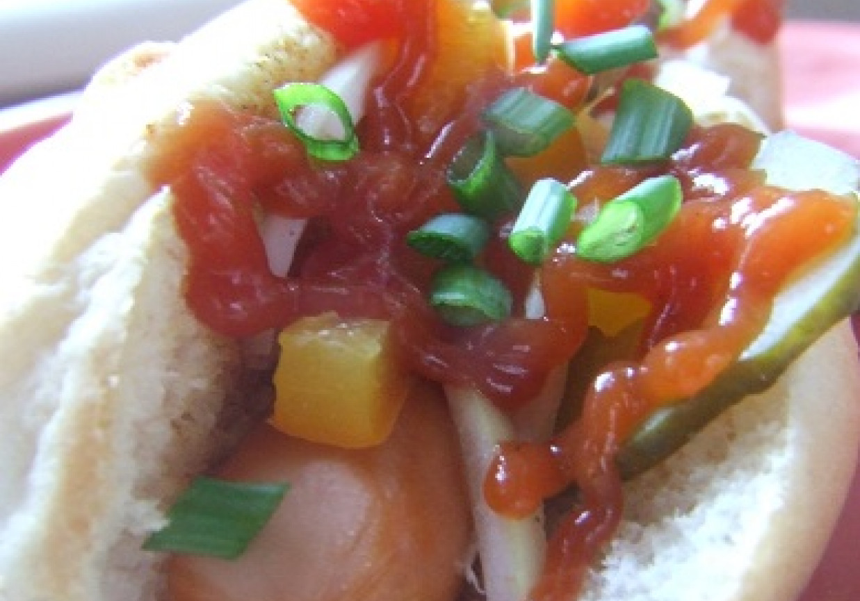 domowe hot dogi Myszki foto