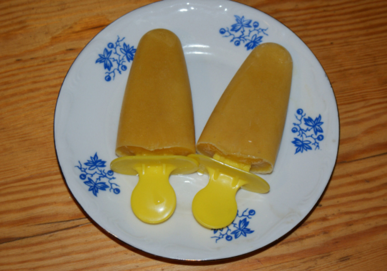 Domowe lody z mango foto