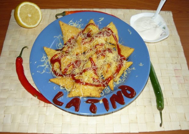 Fotografia przedstawiająca Domowe nachos