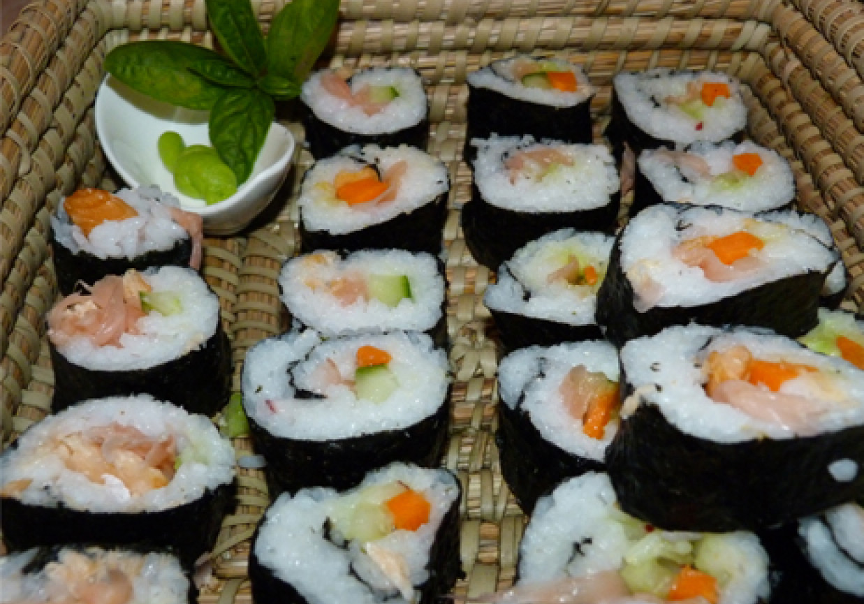 domowe sushi po mojemu foto