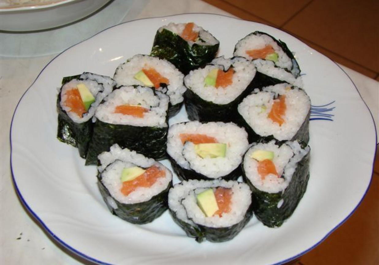 domowe sushi foto