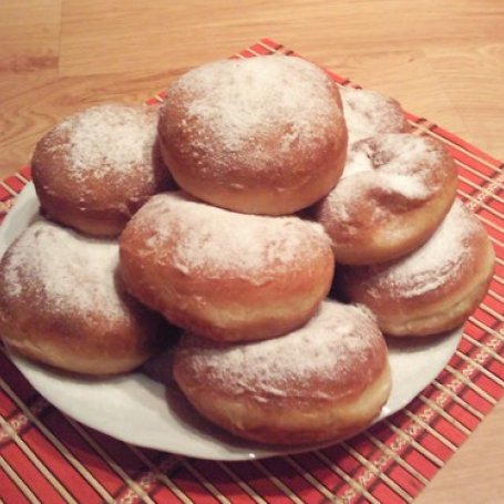 Krok 5 - Domowe tradycyjne pączki foto