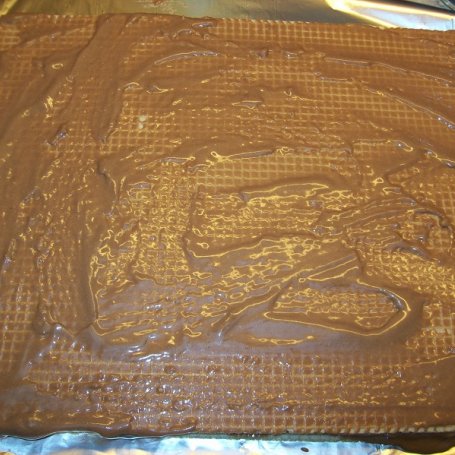 Krok 2 - domowe wafelki z nadzieniem czekoladowym foto