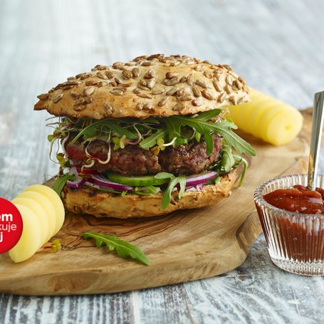 Krok 5 - Domowy burger witaminowy foto