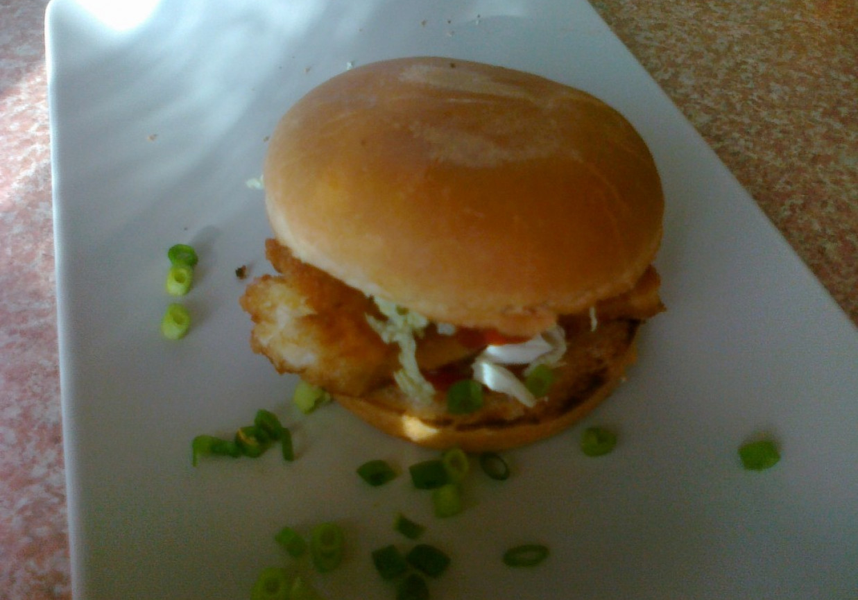 Domowy Chicken Burger foto