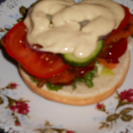 Krok 6 - Domowy Chicken burger foto