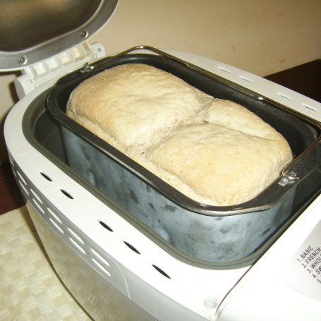 Krok 6 - Domowy chleb pszenny z siemieniem lnianym foto