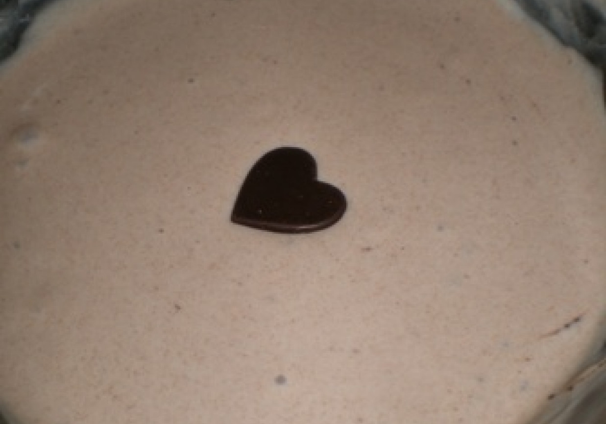 Domowy czekoladowy serek foto