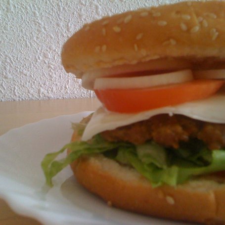 Krok 3 - Domowy hamburger (kotlet) foto