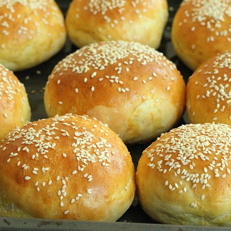 Krok 4 - Domowy hamburger foto