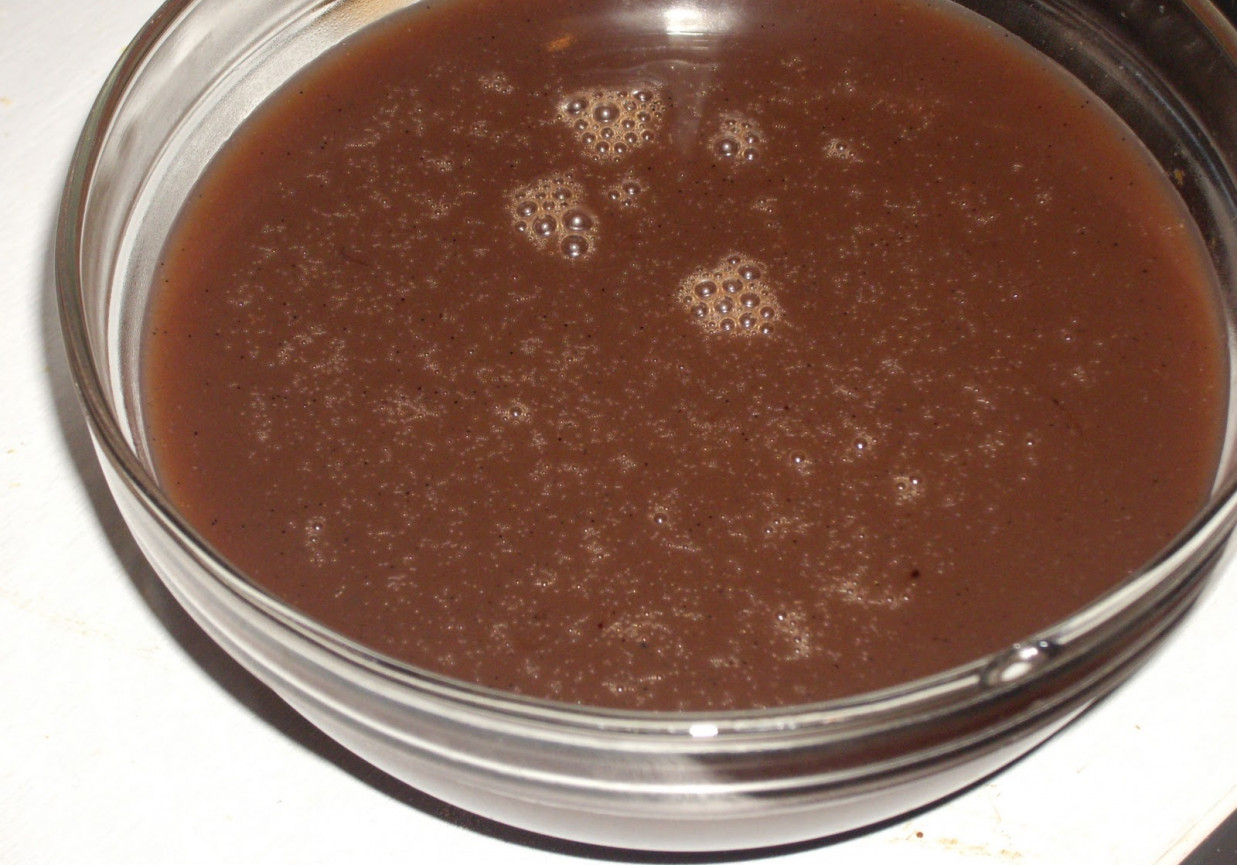 domowy kakaowy sos karmelowy foto