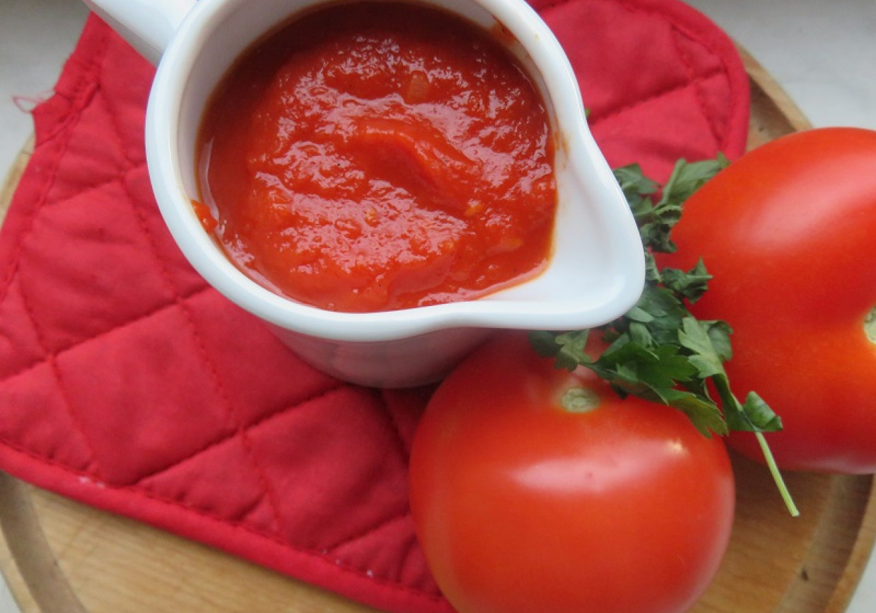domowy ketchup  foto