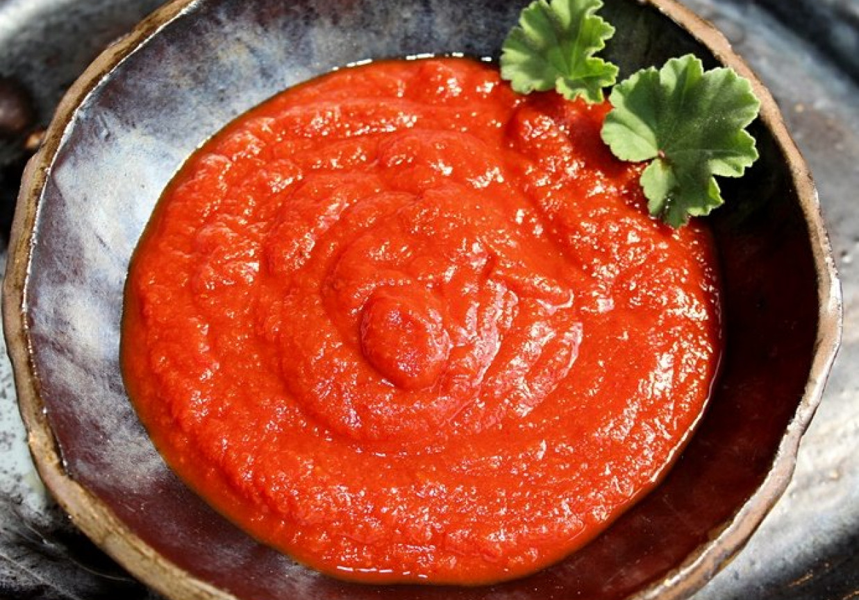 Domowy ketchup pomidorowy foto