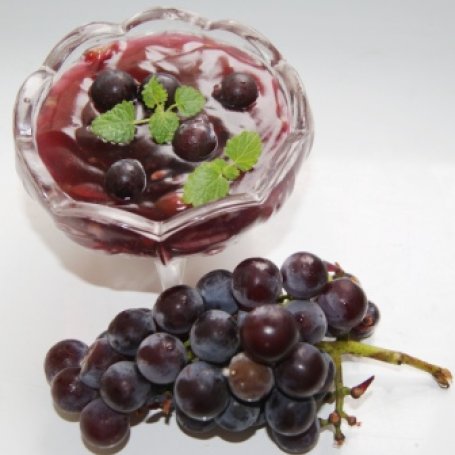 Krok 5 - Domowy kisiel z działkowych winogron: foto