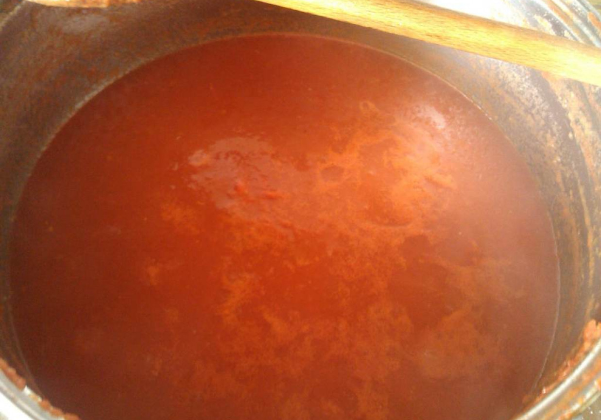 Domowy koncentrat pomidorowy  foto