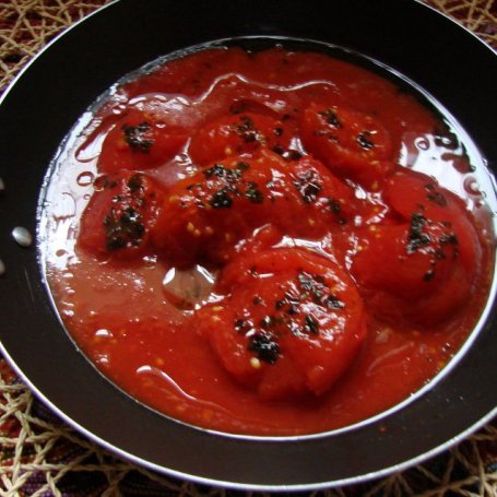 Krok 2 - Domowy makaron z pomidorami foto