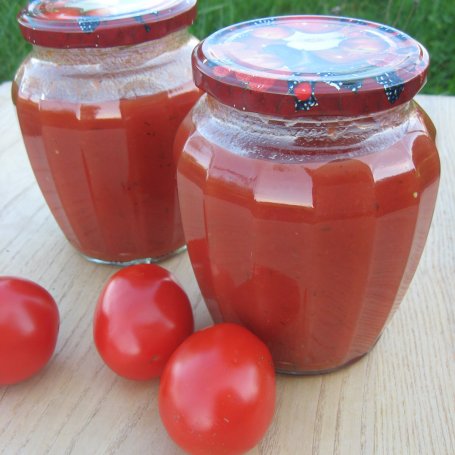 Krok 4 - Domowy przecier pomidorowy z tymiankiem foto